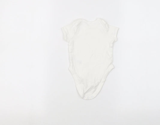 George Baby White   Babygrow One-Piece Size 3-6 Months