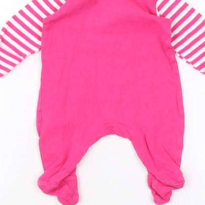 Mothercare Baby Pink   Coverall One-Piece Size 0-3 Months