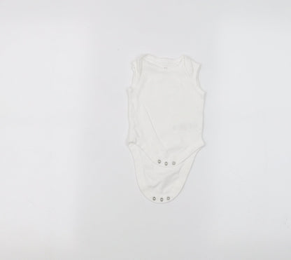 Earlydays Baby White   Coverall One-Piece Size 0-3 Months