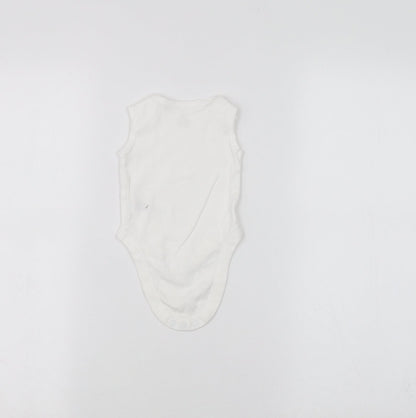 Earlydays Baby White   Coverall One-Piece Size 0-3 Months