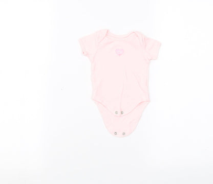 George Baby Pink   Babygrow One-Piece Size 0-3 Months