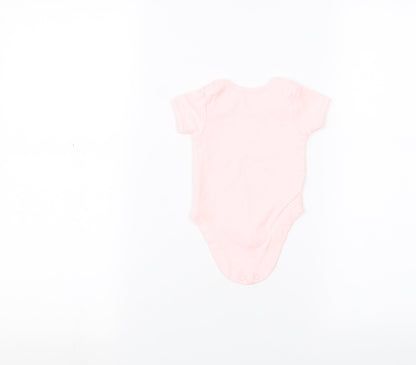 George Baby Pink   Babygrow One-Piece Size 0-3 Months