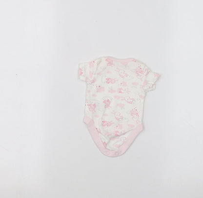 Mothercare Baby White   Babygrow One-Piece Size 0-3 Months