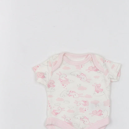 Mothercare Baby White   Babygrow One-Piece Size 0-3 Months