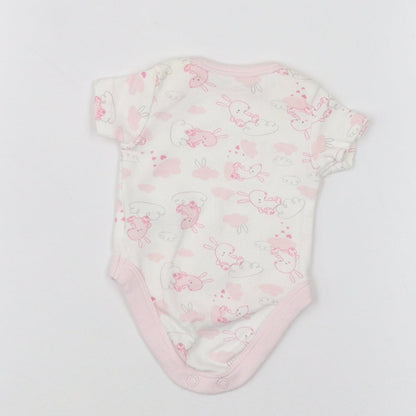 Mothercare Baby White   Babygrow One-Piece Size 0-3 Months