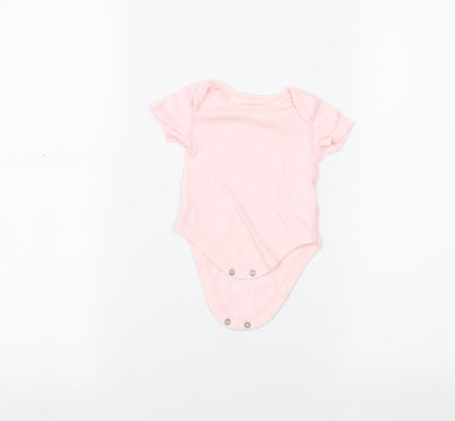 BHS Baby Pink   Babygrow One-Piece Size 0-3 Months