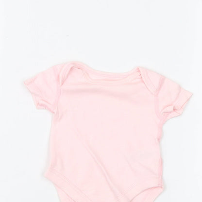 BHS Baby Pink   Babygrow One-Piece Size 0-3 Months