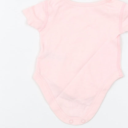BHS Baby Pink   Babygrow One-Piece Size 0-3 Months