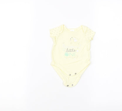 Mini Club Baby Yellow   Babygrow One-Piece Size 0-3 Months