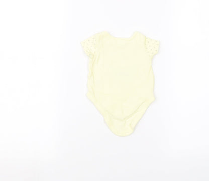Mini Club Baby Yellow   Babygrow One-Piece Size 0-3 Months