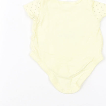 Mini Club Baby Yellow   Babygrow One-Piece Size 0-3 Months