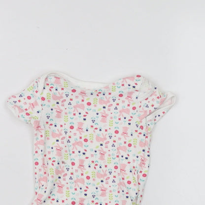 PEP&CO Baby White   Babygrow One-Piece Size 9-12 Months