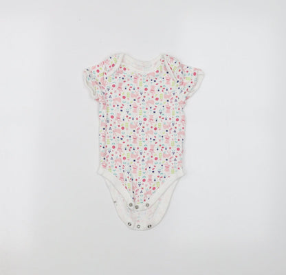 PEP&CO Baby White   Babygrow One-Piece Size 9-12 Months