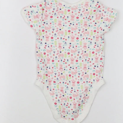 PEP&CO Baby White   Babygrow One-Piece Size 9-12 Months