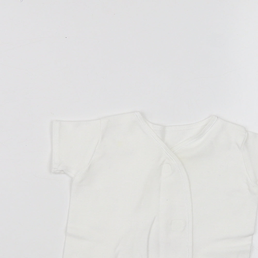 Mothercare Baby White   Basic T-Shirt Size 3-6 Months