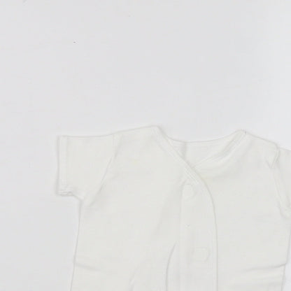 Mothercare Baby White   Basic T-Shirt Size 3-6 Months