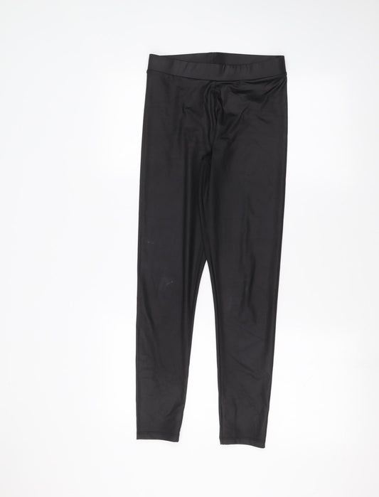 New Look Womens Black   Trousers  Size 8 L25 in