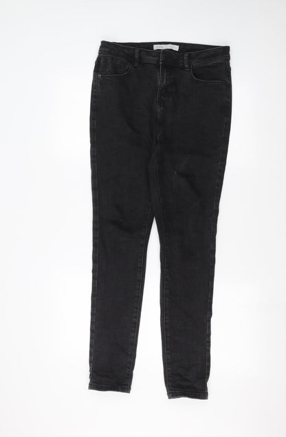 George Womens Black   Skinny Jeans Size 12 L28 in