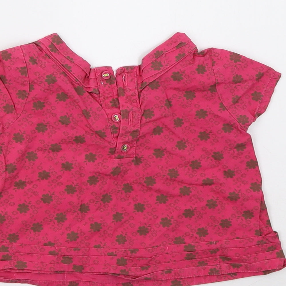 mamas & papas Baby Pink   Basic Blouse Size 3-6 Months