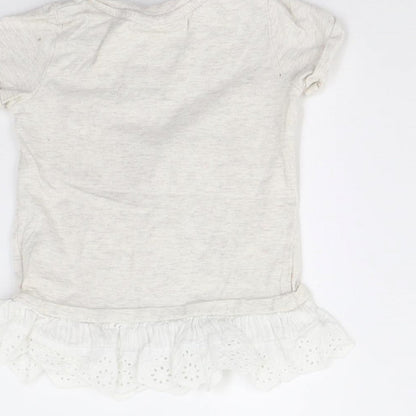 NEXT Baby Beige   Basic T-Shirt Size 3-6 Months