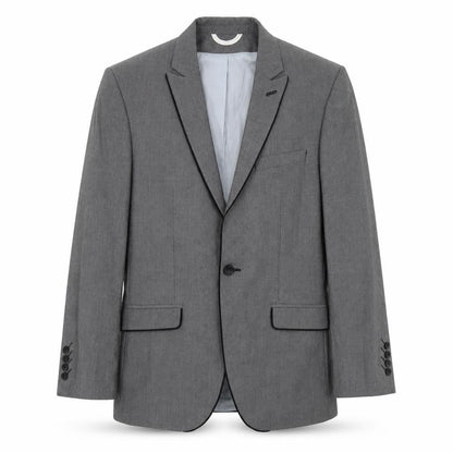 Mens UK Size 38 Burton Regular Grey Suit Jacket