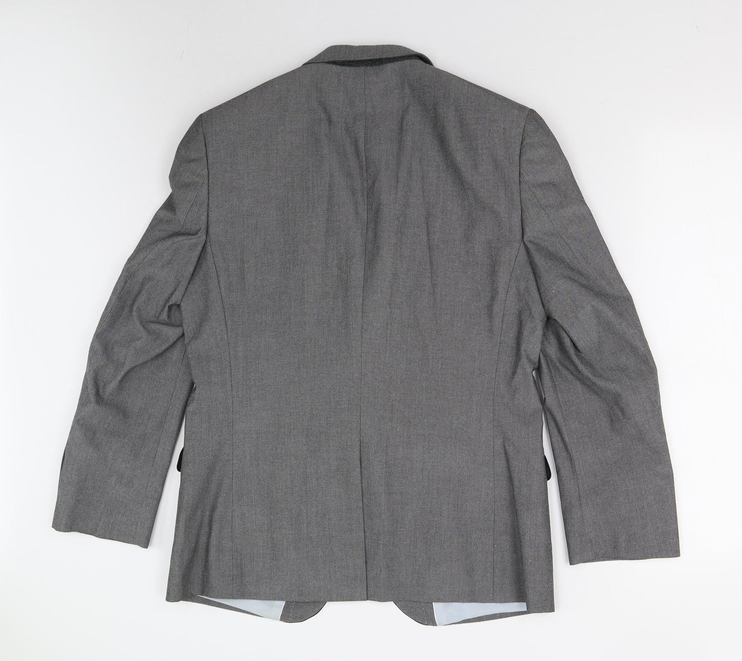 Mens UK Size 38 Burton Regular Grey Suit Jacket