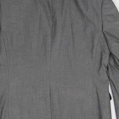 Mens UK Size 38 Burton Regular Grey Suit Jacket