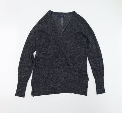 Womens UK Size 10 NEXT Blue Cardigan Jumper