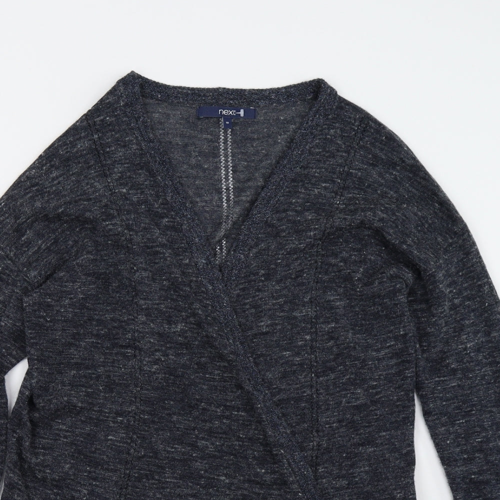 Womens UK Size 10 NEXT Blue Cardigan Jumper