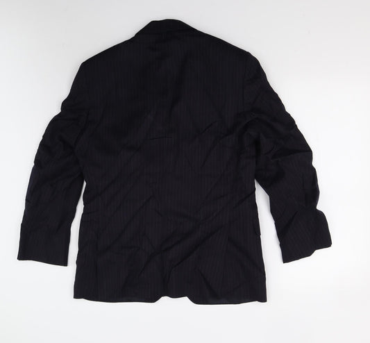 Mens UK Size 38 M&S Regular Blue Suit Jacket