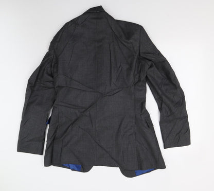 Desmond Merrion Mens Grey   Jacket Suit Jacket Size 38