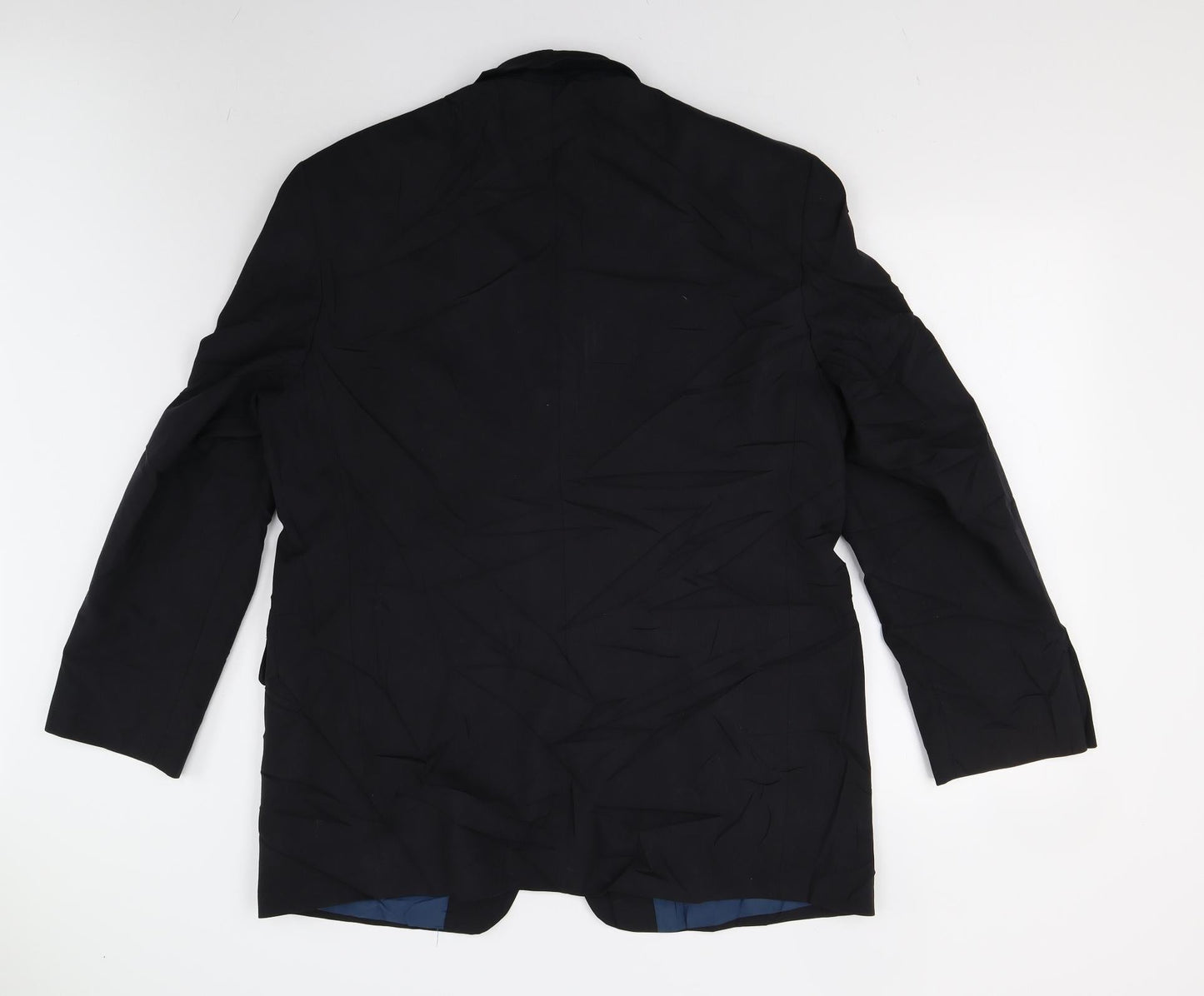 Mens UK Size 44 M&S Regular Blue Suit Jacket