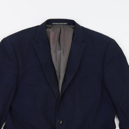 Mens UK Size 40 NEXT Regular Blue Suit Jacket