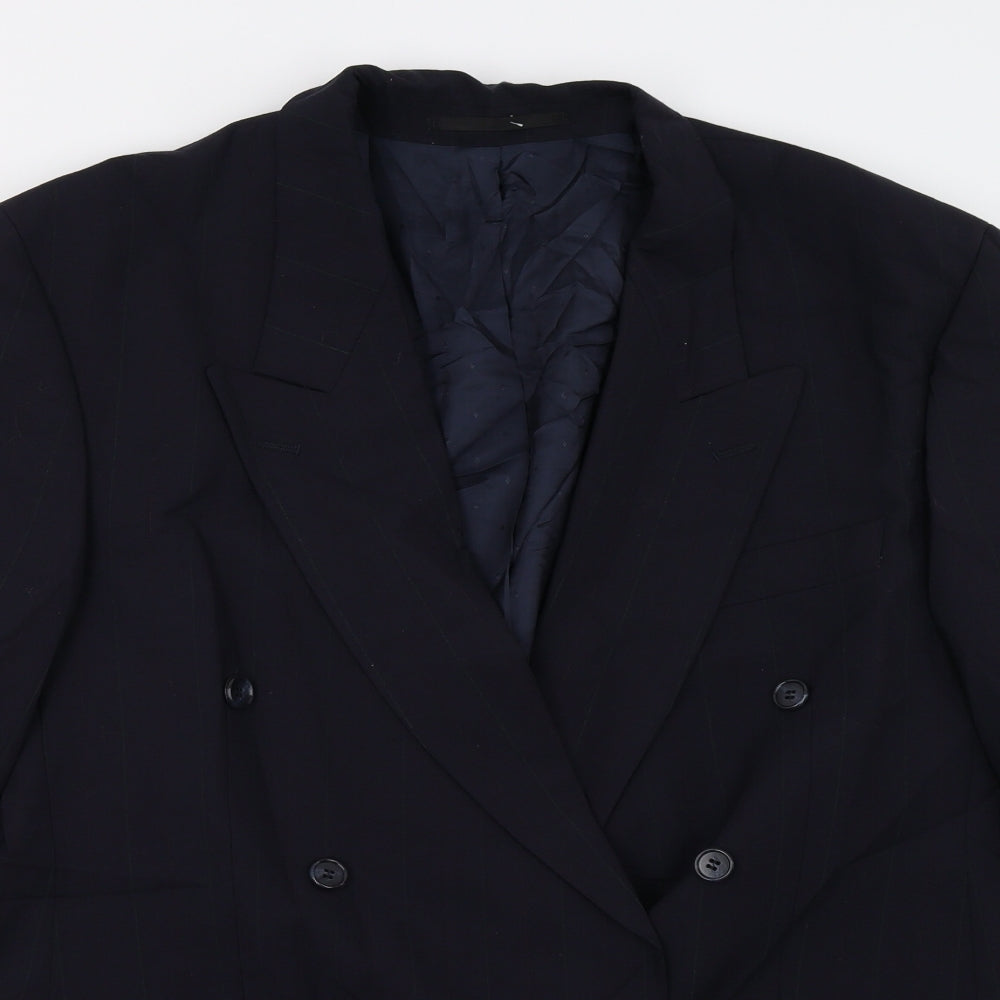 Mens UK Size 42 MODENA Regular Blue Suit Jacket
