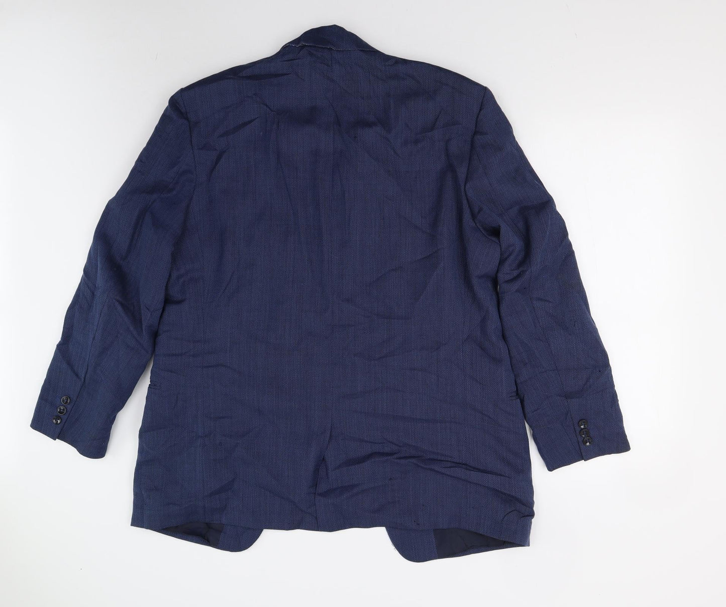 Mens UK Size 40 STONES Regular Blue Suit Jacket