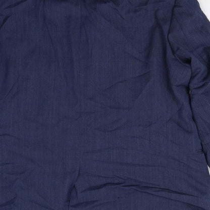 Mens UK Size 40 STONES Regular Blue Suit Jacket