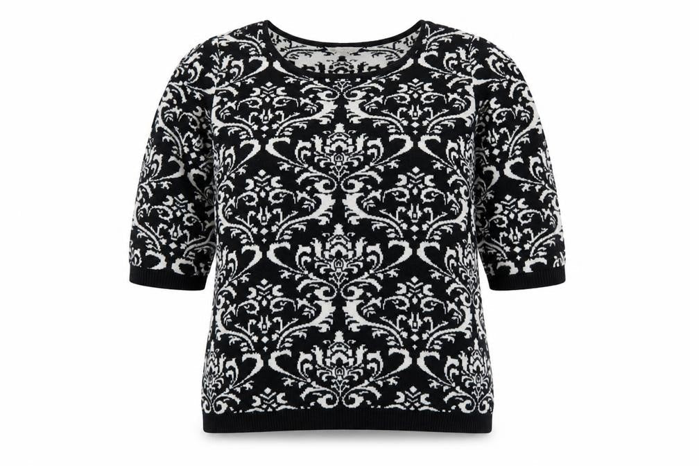 Love knitwear Womens Multicoloured Geometric  Pullover Jumper Size 20
