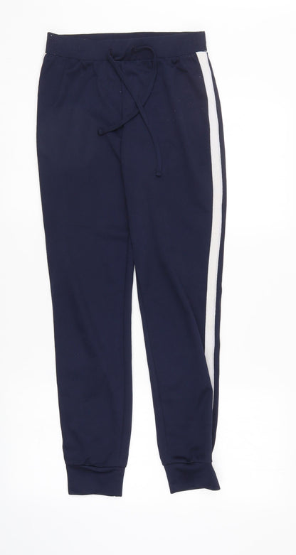 Womens UK Size 6 Atmosphere Regular Fit Jogger Blue Trousers