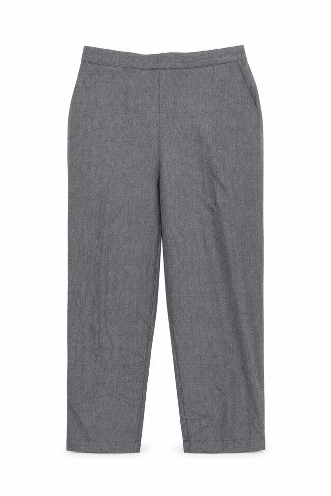 Womens UK Size 12 Autonomy Regular Fit Cropped Grey Trousers