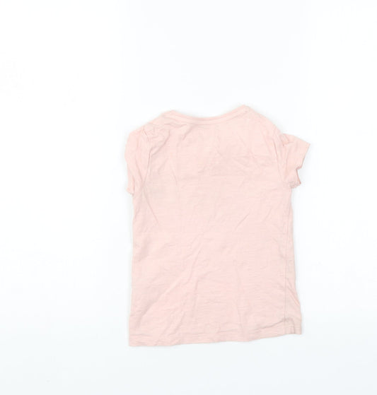 F&F Girls Pink   Basic T-Shirt Size 3-4 Years