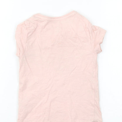 F&F Girls Pink   Basic T-Shirt Size 3-4 Years