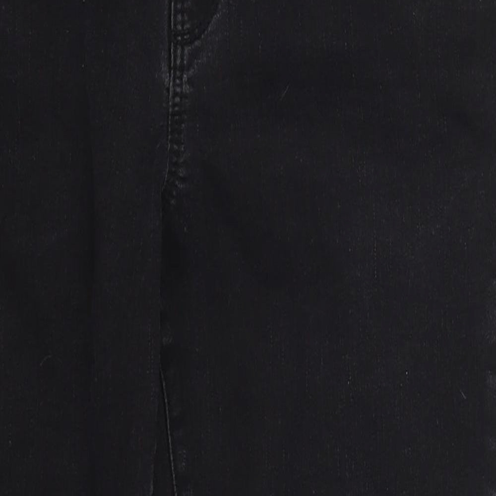 George Womens Black  Denim Skinny Jeans Size 32 in L22.5 in