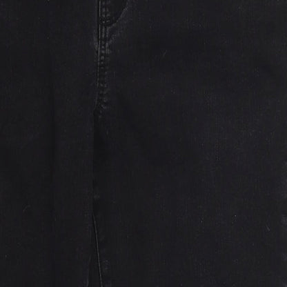 George Womens Black  Denim Skinny Jeans Size 32 in L22.5 in