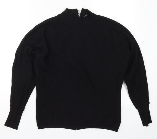 Primark Womens Black  Knit Pullover Jumper Size 10
