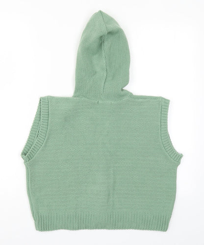 I SAW IT FIRST Womens Green  Knit Cardigan Jumper Size 12