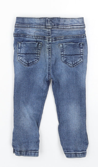 Denim Co Baby Blue  Denim Capri Jeans Size 9-12 Months