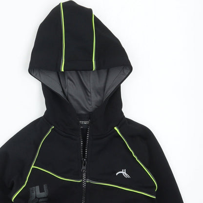 Protonic Boys Black   Full Zip Hoodie Size 2-3 Years