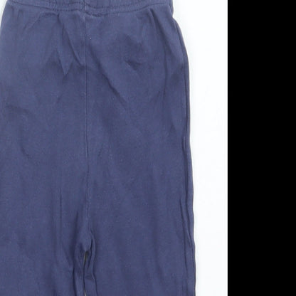 Nutmeg Boys Blue   Capri Trousers Size 12-18 Months