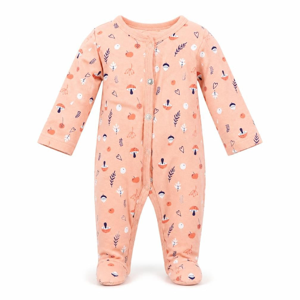Sterling Girls Pink Geometric  Babydoll One Piece Size 0-3 Months