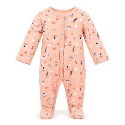 Sterling Girls Pink Geometric  Babydoll One Piece Size 0-3 Months